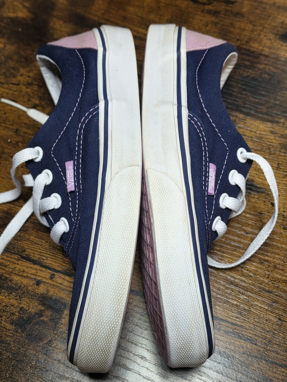 Vans Era "Heel Pop" Sneakers In Eclipse And Violet - Picture 2 of 11